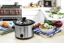 Ver mais imagens de Elite Gourmet Mst-250xs Panela Elétrica Lenta 1,5 Quartos Inox