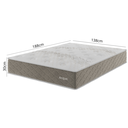 Ver imagem 2 de Colchão Mola Ensacada Casal 30x138x188cm Acqua Perola - Casa Giulia