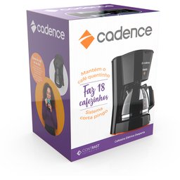 Cafeteira Elétrica Cadence Desperta Contrast - 220V - 8