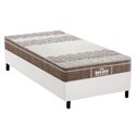 Ver imagem 1 de Cama Box Solteiro: Colchão Ortopédico Probel D33/EP Anatômico Guarda Costas Próintense Plus + Base C