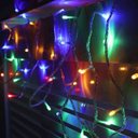 Ver imagem 7 de Pisca Pisca 100 LED Colorido 10m Cordão 8 Funções Festa Decoração Árvore Natal Luvinco 220V