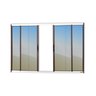 Janela Confort 4 Folhas Vidro Reflex 100cm X 150cm Brimak - 1