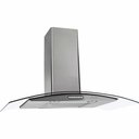 Ver imagem 1 de Coifa de Parede Slim Vidro Curvo Duto Inox 90cm Fogatti
