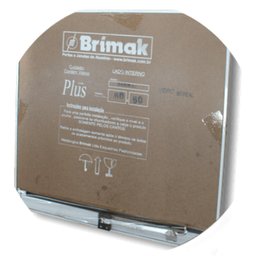 Janela de Alumínio Maxim-ar com Bandeira 80x60cm Vidro Espelhado Plus Brimak - 3 Janela de Alumínio Maxim-ar com Bandeira 80x60cm Vidro Espelhado Plus Brimak - 3