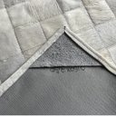 Ver imagem 3 de Tapete De Couro passadeira branco 0,60x2,50 com bordas