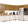 Cozinha Modulada Criare de Canto 10 Peças 23 Portas Poliman Móveis - 1