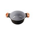 Ver imagem 3 de Jogo Panela Preto Liso Antiaderente Cerâmica Javali AM 16a24