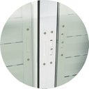 Ver imagem 2 de Janela Veneziana Confort 3 Folhas Vidro Reflex 100cm X 80cm Brimak