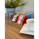 Ver imagem 4 de Caixa Organizadora para Chá 4 Divisórias em Acrílico