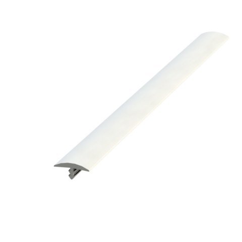 Perfil T sem Aba 19,5mm para Mdf de 18mm Rolo 5 Metros Branco