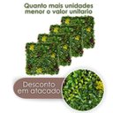 Ver imagem 4 de Kit 2m² de Jardim Vertical Artificial Uso Interno e Externo Visual Natural Pronto para Instalação