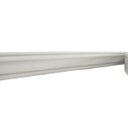 Ver imagem 1 de Boiserie Moldura Eva Autocolante Terra 2,5cmx8mm 5 Metros - Branco