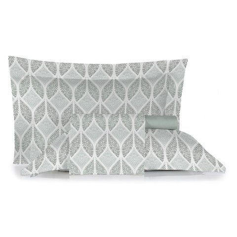 Jogo de Cama Queen Size 200 Fios Nova América - Luciano (7851)