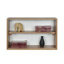 Ver imagem 2 de Armário Kit 64x18 Freijó com Portas de Acrílico e Prateleira Puxador Natural