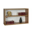 Ver imagem 1 de Armário Kit 64x18 Freijó com Portas de Acrílico e Prateleira Puxador Natural