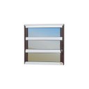 Ver imagem 1 de Janela de Alumínio Basculante 60x80cm Vidro Espelhado Elite Brimak