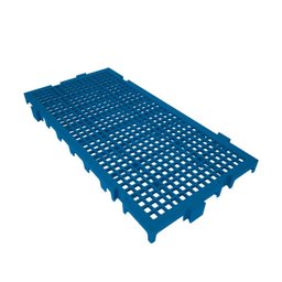 Piso Modular Azul em Plástico 25x50x2,6 Presto - 3
