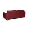 Sofá 3 Lugares 2,00m Fixo Veludo Plaza Bordô - Straub Web - 4