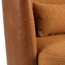 Ver imagem 7 de Poltrona Decorativa Verso Pes Madeira Linho Color Trend e Courino Tca 219 Tcs 727 Moll