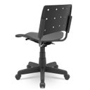 Ver imagem 4 de Cadeira P- Escritório Ergonômica Nr17 Ergoplax Secretária Preto