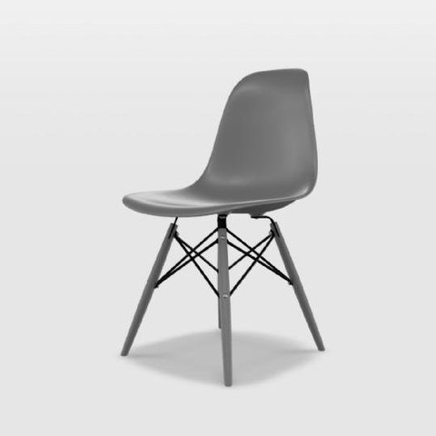 Cadeira Eames Pés em Polipropileno Adulto - Konkret