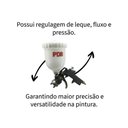 Ver imagem 4 de Pistola de Pintura Gravidade 1,5mm Pro 500 500ml Pdr