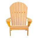 Ver imagem 2 de Cadeira Adirondack Jardim Externa Madeira Garapa com Stain