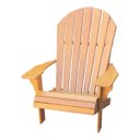 Ver imagem 5 de Cadeira Adirondack Jardim Externa Madeira Garapa com Stain