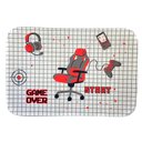 Ver imagem 1 de Tapete Game Streamer Vermelho Start 60cm X 40cm