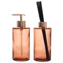 Ver imagem 2 de Kit Banheiro Porta Sabonete Líquido + Difusor Aromatizador KBA-146 PGB 2 Peças