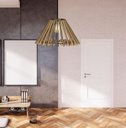 Ver imagem 2 de Luminária Teto tipo Pendente PIRÂMIDE  MDF Completa - MDF CRU