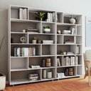 Ver imagem 1 de Estante para Livros 10 Prateleiras Branco Bke - Brv