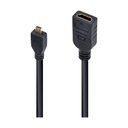 Ver imagem 2 de Cabo Adaptador Micro Hdmi X Hdmi Femea 30cm Amchf-30