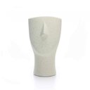 Ver imagem 3 de Vaso Decorativo Rosto Areia em Cerâmica 23x15cm - D’Rossi