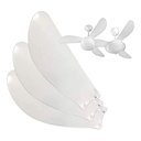 Ver imagem 3 de Pás Hélices Brancas Originais Ventisol Ventilador Teto Sunny