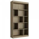 Ver imagem 7 de Estante para Livros 4 Prateleiras 181CMX186CM Home Office Espresso Móveis Marrom