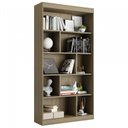 Ver imagem 6 de Estante para Livros 4 Prateleiras 181CMX186CM Home Office Espresso Móveis Marrom