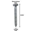Ver imagem 2 de Parafuso Sextavado Soberba Stein 3/16x40 Caixa 300 Pçs