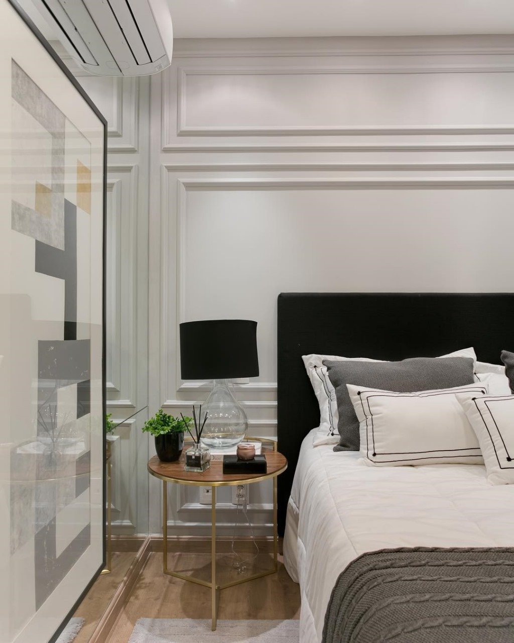 Boiserie Rodameio 10 Metros X 4cm Branco Poliestireno - 2