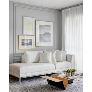 Boiserie Rodameio 10 Metros X 4cm Branco Poliestireno