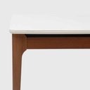 Ver imagem 3 de Conjunto de Jantar Mesa Retangular com Vidro Addar 4 Cadeiras Loren - Fendi
