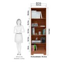 Ver imagem 4 de Armário Multiuso 2 Portas com Chave 100% MDF Prisma