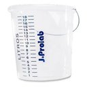 Ver imagem 1 de Balde Graduado 20 Litros Com Alça E Bico Vertedor - Jprolab