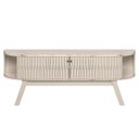 Ver imagem 2 de Bancada Valência Tvs até 75” Calacata Off White 511136 Madetec