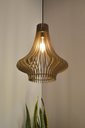 Ver imagem 3 de Luminária Teto tipo Pendente em MDF - Completa