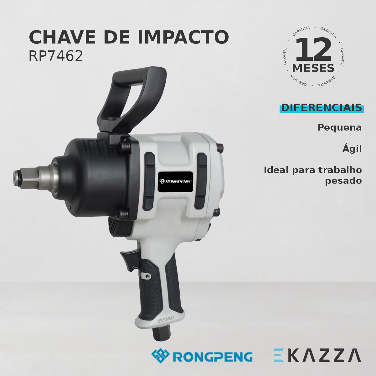 Chave de Impacto RP7462 - RONGPENG - 3