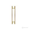 Puxador Zen Alça Dupla Living 436mm Dourado - 1