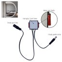 Ver imagem 3 de 2 Botões Touch, Interruptor de Espelho 12v, 3a, 36w, Sensor de Toque P/ Fita Led com Uma Cor de Luz
