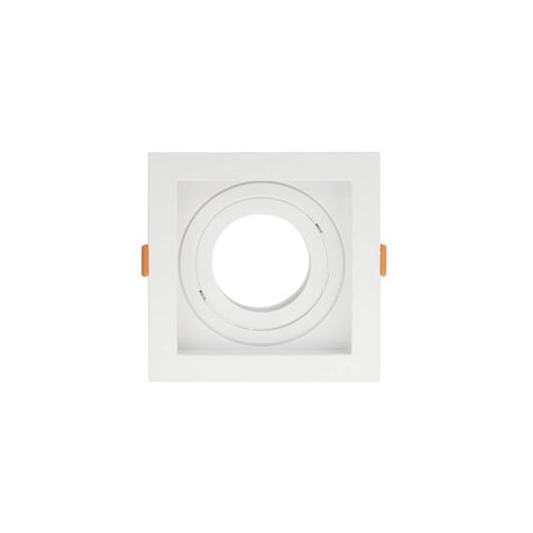 Spot de Embutir Recuado Taschibra Conecta para Lâmpada Par 20 Quadrado Branco