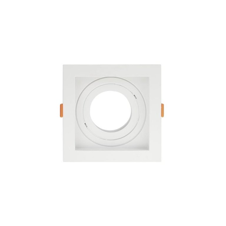Spot de Embutir Recuado Taschibra Conecta para Lâmpada Par 20 Quadrado Branco
